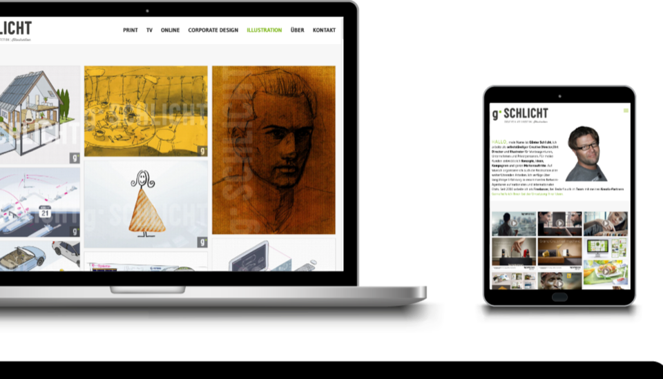 Günter Schlicht – Website-Referenz